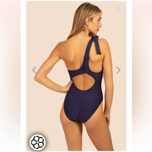 NWT TRINA TURK ADELINE
ASYMMETRICAL MAILLOT - Picture 2 of 10